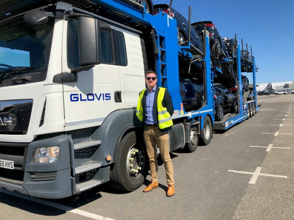 Andrew Bicknell, UK country manager, Glovis Andrew Bicknell
