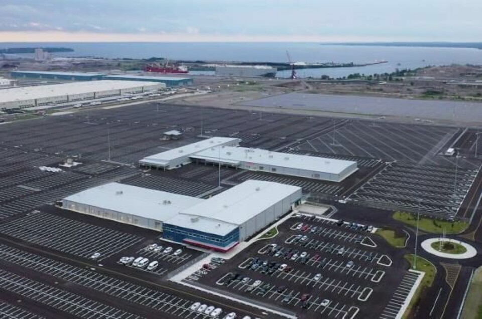 Volkswagen opens vehicle terminal at Baltimore with Tradepoint Atlantic 12054-PortBaltimore