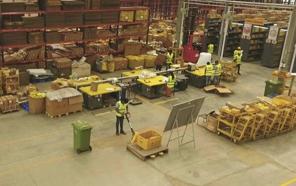 JCB has parts processing centres at Bengaluru, Bhaproda, Kolkata, Gujurat, Guwahati and Pune JCB_warehouse_India