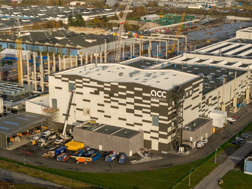 ACC’s gigafactory in Billy-Berclau, France ACC’s gigafactory in Billy-Berclau, France