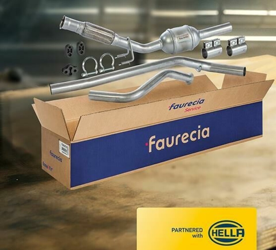 Faurecia and Hella combine forces in the aftermarket Faurecia_Easy2Fit_exhaust_kit