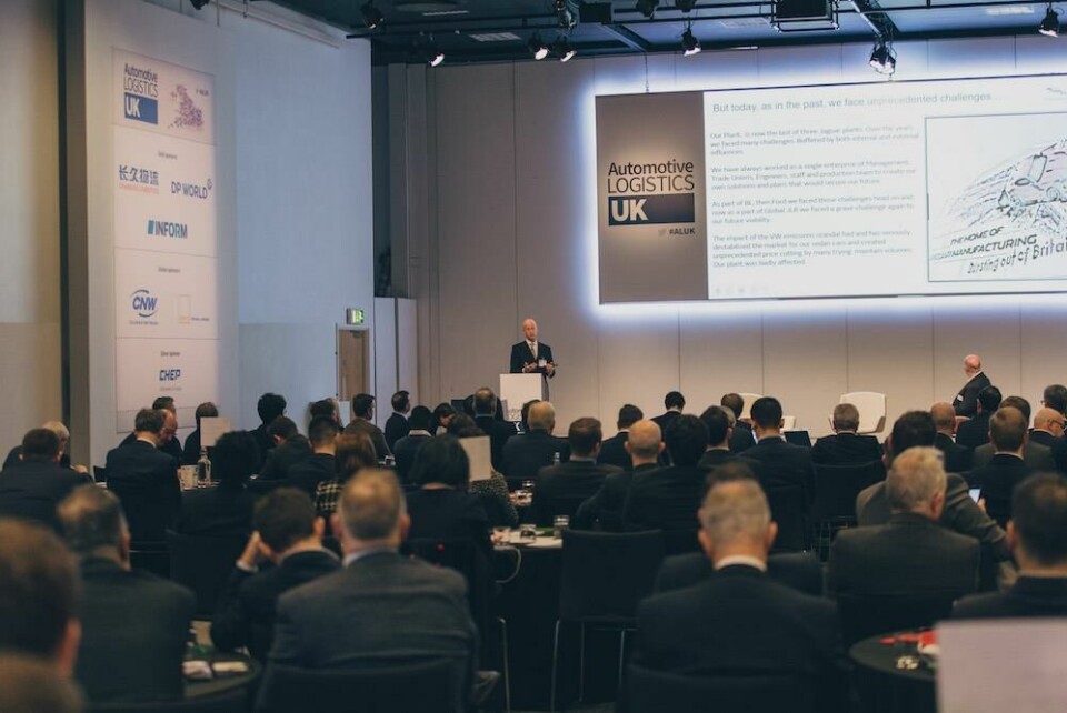Jamie Whitehead, operations director at JLR, told delegates that ’Dieselgate’ destabilisd the whole industry and was painful for the Castle Bromwich plant Jamie_Whitehead_JLR_052webver