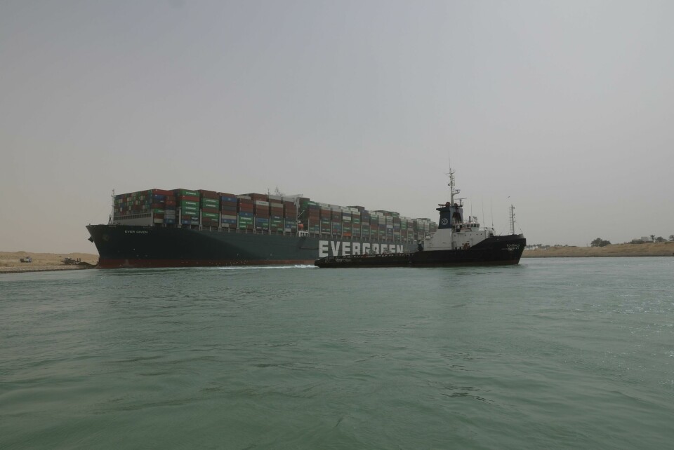 Signs of movement on the Suez Canal Ever_Given_vessel_Suez