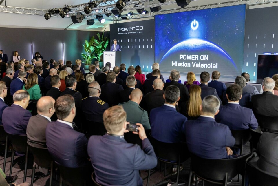 Thomas Schmall announces the start of construction at PowerCo’s gigafactory Spain Thomas Schmall_PowerCo_Valencia