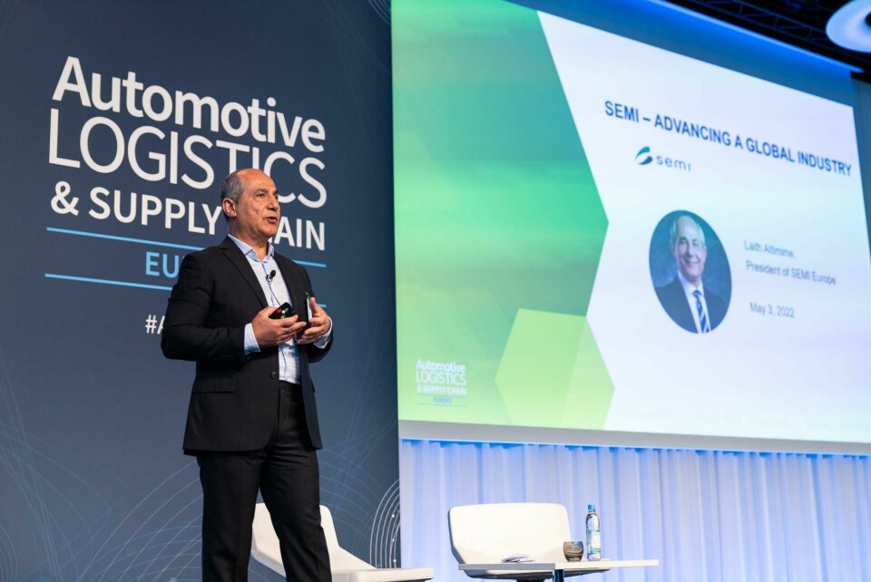Laith Altimime, president of Semi Europe said more transparency was needed in the semiconductor supply chain Laith Altimime_SEMI