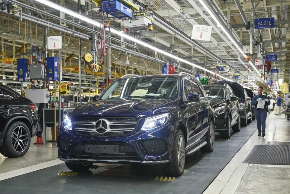 Mexico parts shortage hits production at Mercedes-Benz in Vance MBUSI_assembly