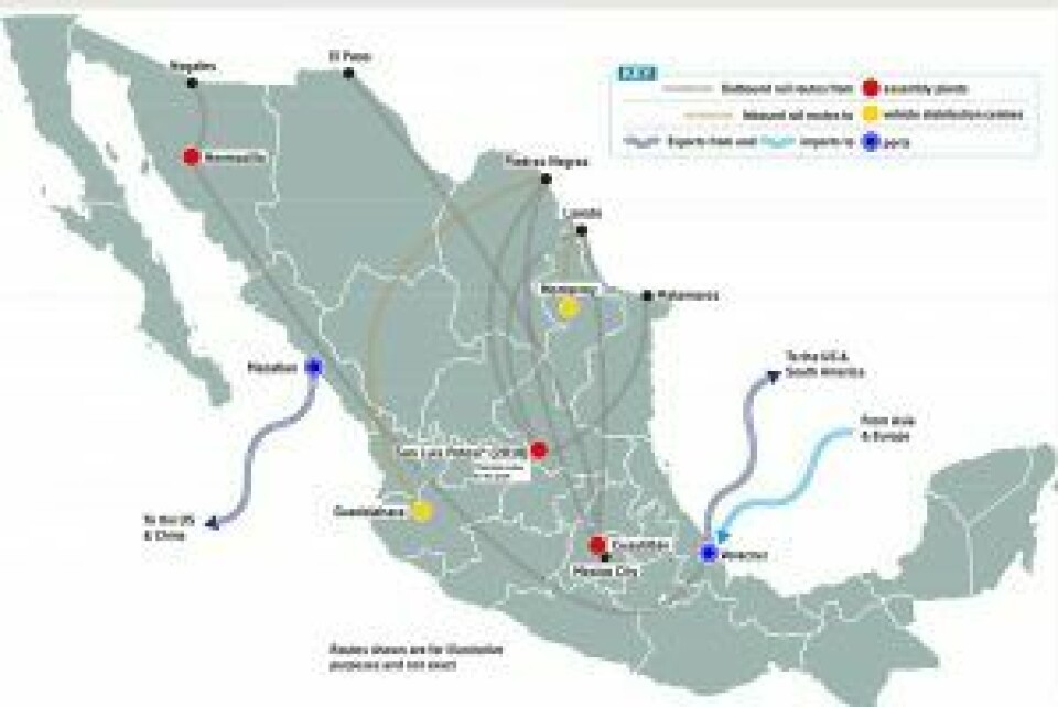 Ford Mexico part 2: Accelerating the pace of vehicle logistics Ford-Mexico-Outbound-Supply-Chain-300x200