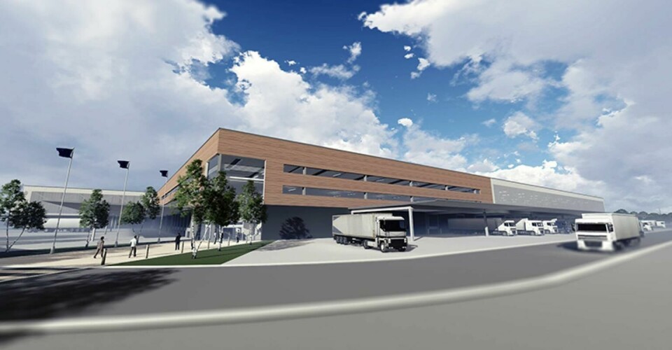 Second phase of work on Jaguar Land Rover’s logistics centre underway LOC Entrance 1_JLR