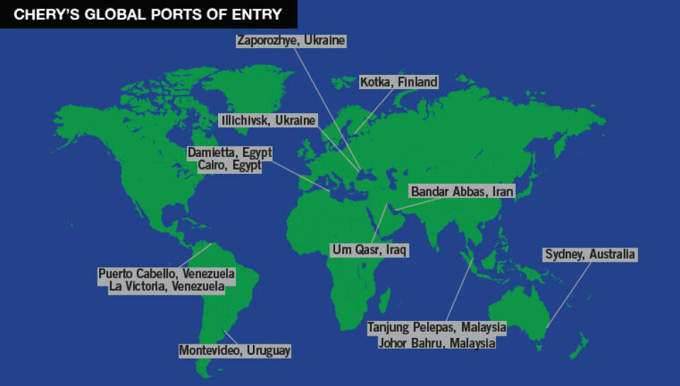 Going for growth at Chery chery-ports