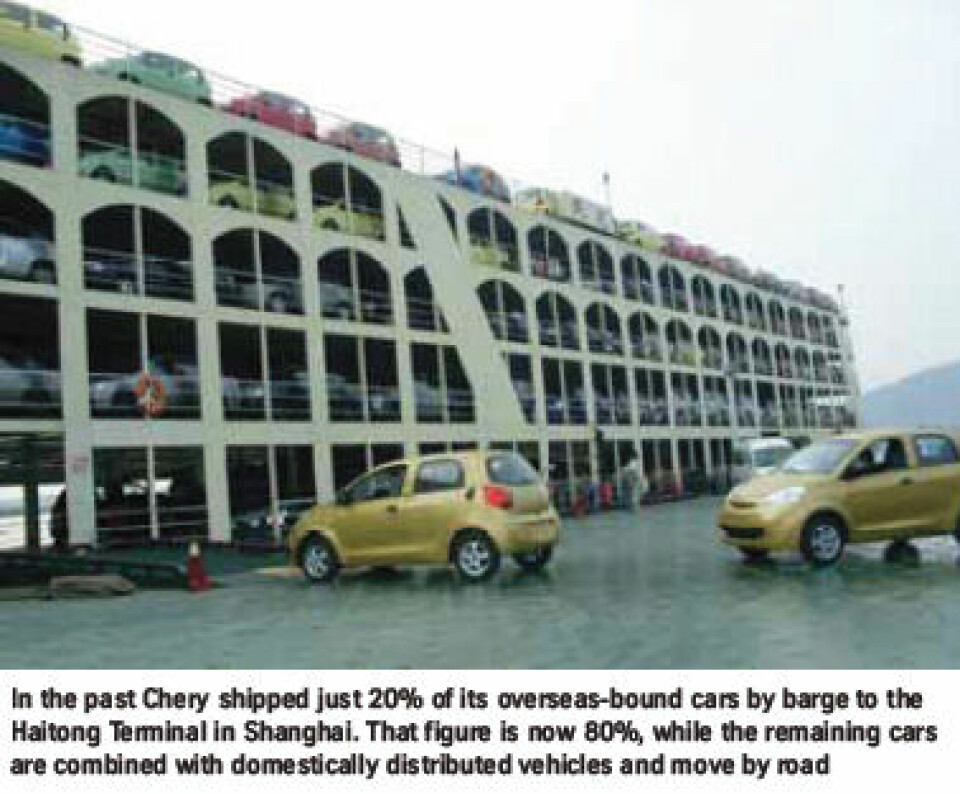 Going for growth at Chery chery-terminal