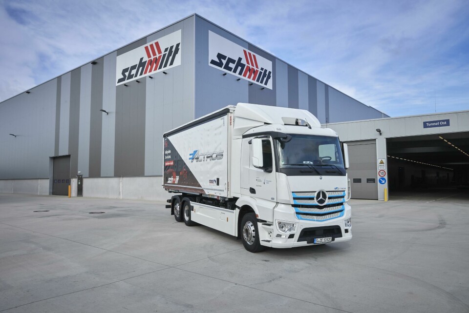Mercedes-Benz truck trial reveals positive results Mercedes-Benz e Actros truck