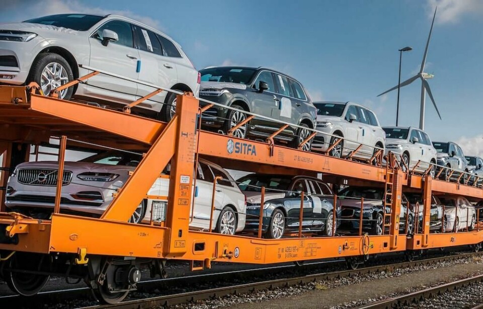 Volvo shifting more outbound volumes to rail Volvo_rail_01