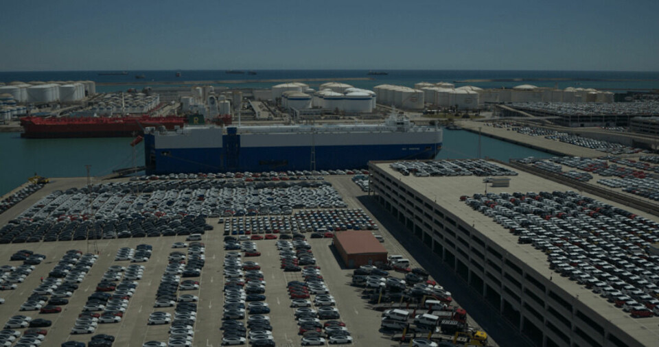 Vehicle exports were up at the port of Barcelona but there was a decline in ro-ro imports, including from China port_barcelona_trafics_14_0