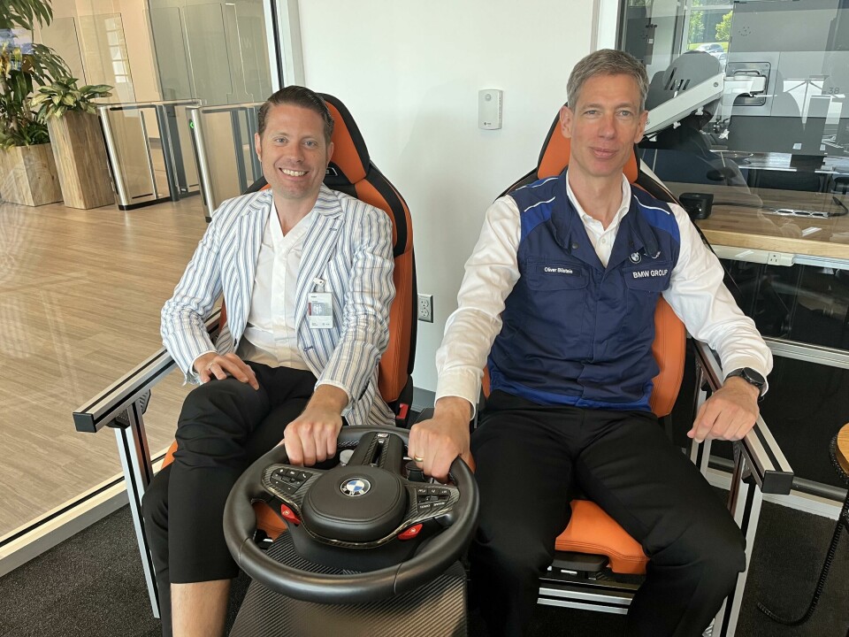 Driving BMW’s future supply chainEditor-in-chief Christopher Ludwig with BMW’s Oliver Bilstein in Spartanburg. Read more Automotive Logistics reporting on transforming logistics in North America, including GM, BMW and more Christopher Ludwig and Oliver Bilstein, BMW