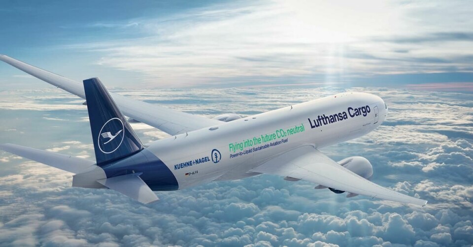 Kuehne + Nagel teams up with Lufthansa Cargo for cleaner aviation fuel kuehnenagelandlufthansacargoagreeonexclusivepartnershiptopromoteco2-neutralpower-to-liquidfuel