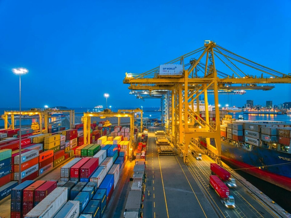 DP World’s container terminal in Dakar, Senegal DP World Dakar