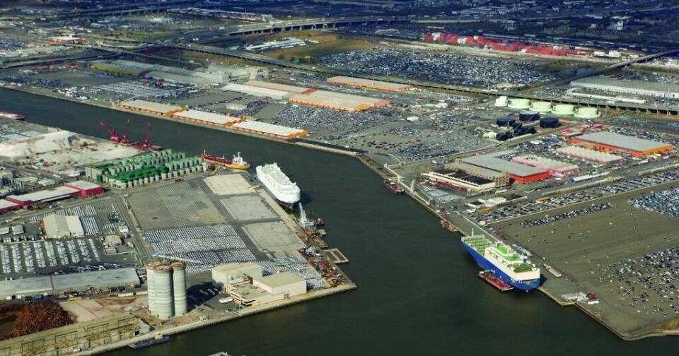 FAPS automotive terminal at the port of Newark FAPS_Newark_autoterminal