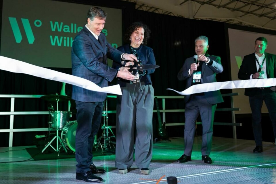 GPA president and CEO Griff Lynch joins Wallenius Wilhelmsen executives for the ribbon cutting ceremony of its new 12-hectare facility in the Port of Brunswick GPA Wallenius official opening Brunswick