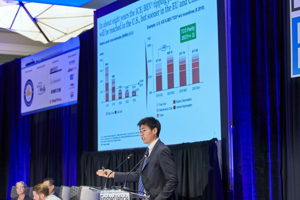 Andrew Higashi of PwC suggested that the US is likely to continue lagging behind other regions in the uptake of EVs 675_190807_UM_FVL_Baltimore