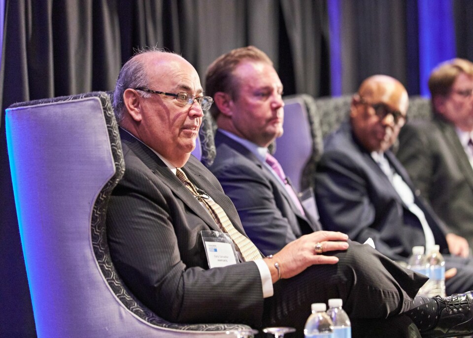 Gary Salvador of Amports said that increasing vehicle size was having an impact on processing and storage at ports 1336_190807_UM_FVL_Baltimore