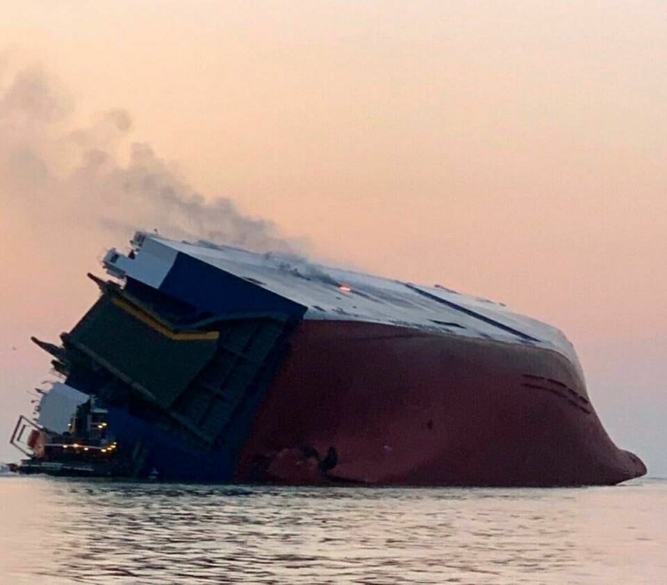 Hyundai Glovis car carrier capsizes DVDIS_Morning_Ray_Glovis_Brunswick