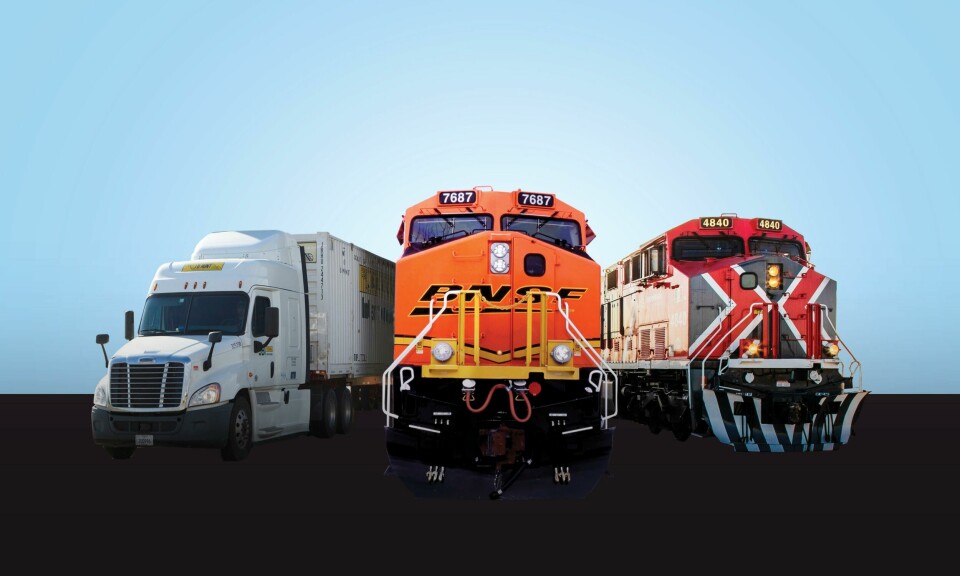 BNSF Railway, Grupo México Transportes and JB Hunt Transport Services have started an intermodal service that cuts shipment time between Chicago and Monterrey bnsf-fxe-JB