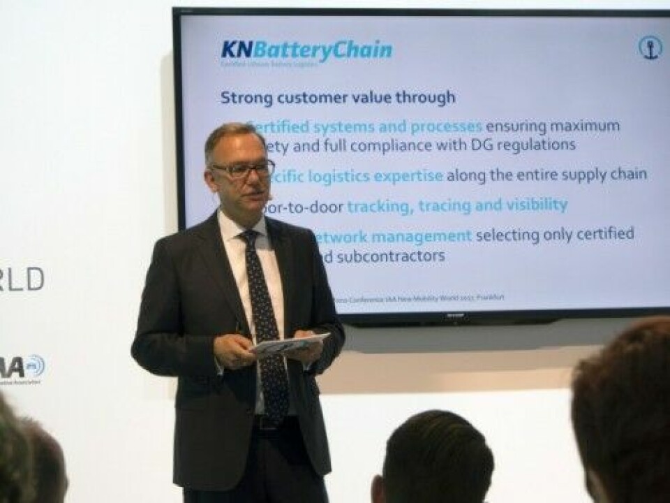 KN launches lithium-ion battery logistics service out of Asia 500_trefzger-4