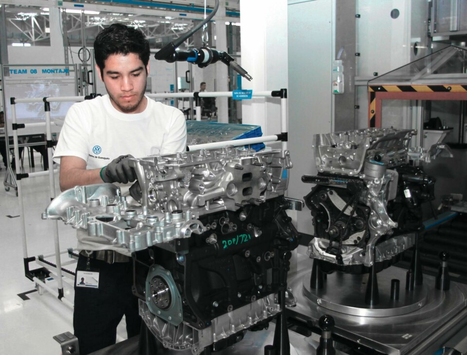 Volkswagen engine production in Silao VW_Silao_engine