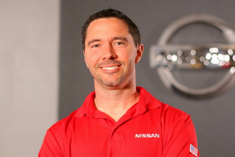 Anthony Brownlow, Nissan North America. Credit: NNA Anthony Brownlow, Nissan North America