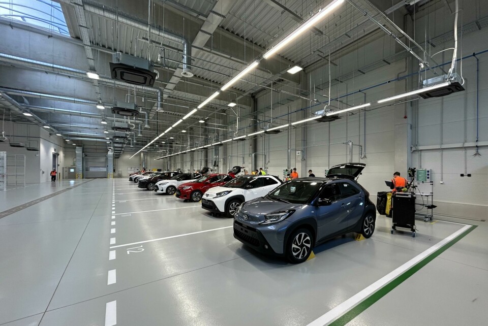 TME said the mega hub will improve accessorisation quality and provide more efficient pre-delivery services. Toyota mega hub in Kolin, Czech Republic