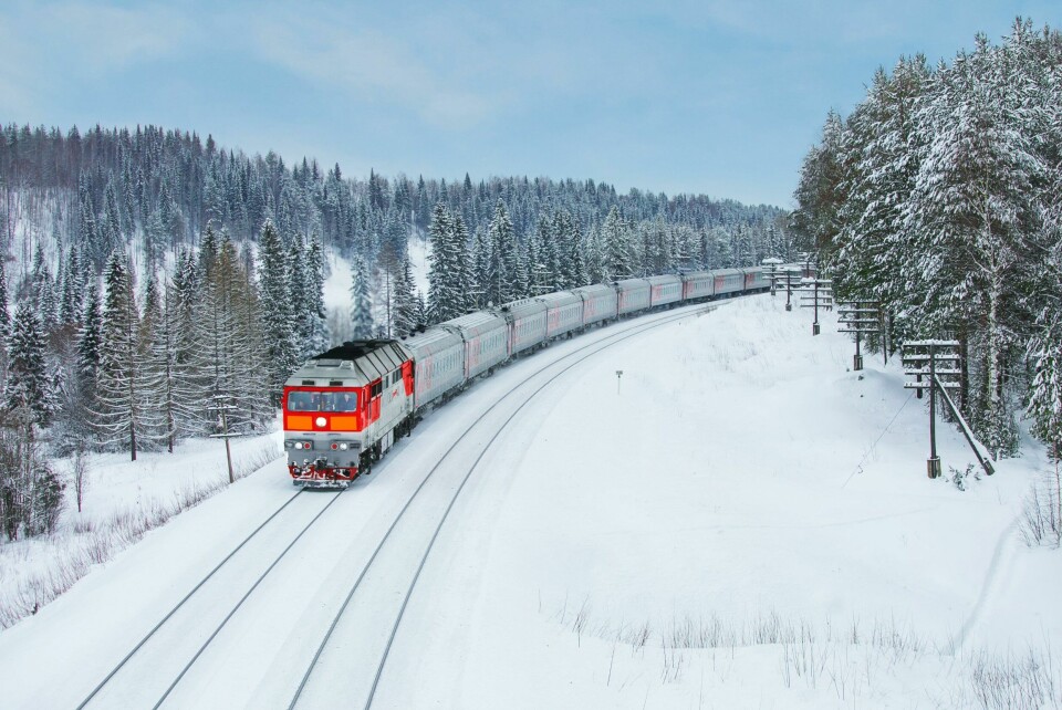 Transit time for automotive shipments by rail from China to Europe is three times faster than vessel routes through the Red Sea RZD_freight_winter