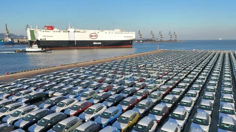 The west coast Canadian port of Vancouver, Canada’s biggest port, registered an increase in vehicle imports from China last year Shipping-New-Energy-Electric-Vehicles