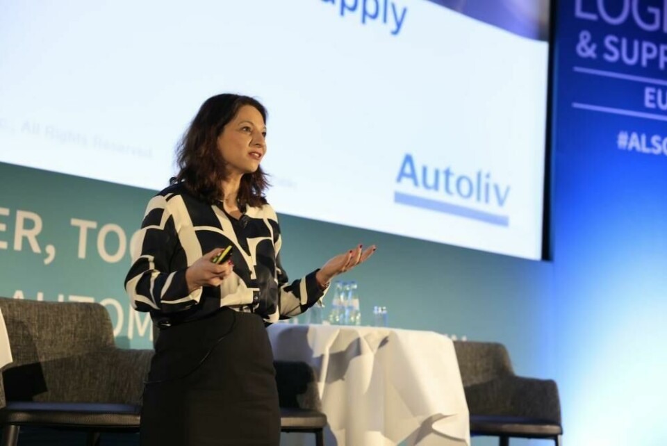 Dr Gisela Linge, vice president global logistics at Autoliv Dr Gisela Linge, vice president global logistics at Autoliv