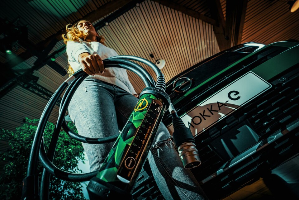 While we wait for the EV charging infrastructure to develop and catch up, mobile chargers are a good option UniversalCharger_OpelMokka-e