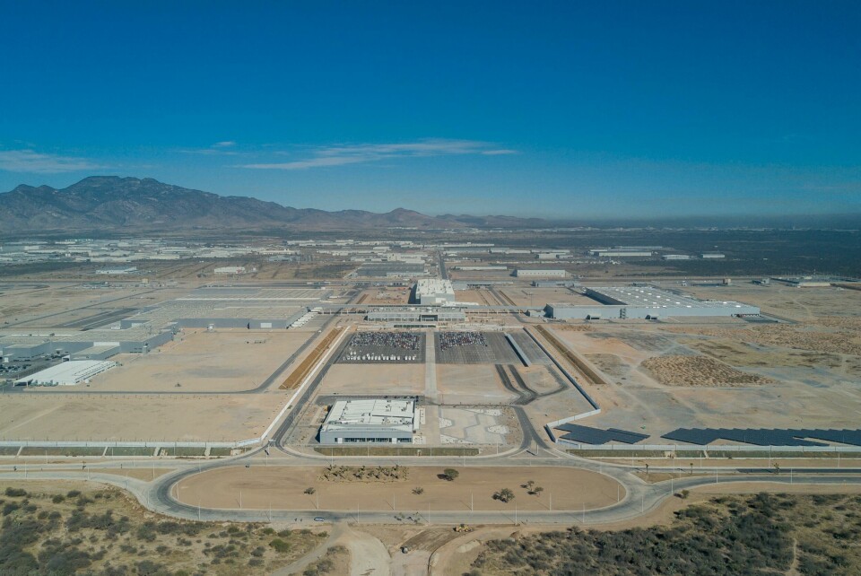 BMW’s new Mexican plant is located at a supplier park in San Luis Potosí, in the centre of the country. Credit: BMW Group Aerial shot, BMW San Luis Potosi