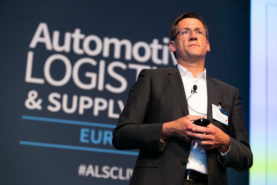 Matthias Braun, head of battery cell logistics at VW Group was speaking at ALSC Europe in Germany Matthias_Braun_VWGroup_battery_cell