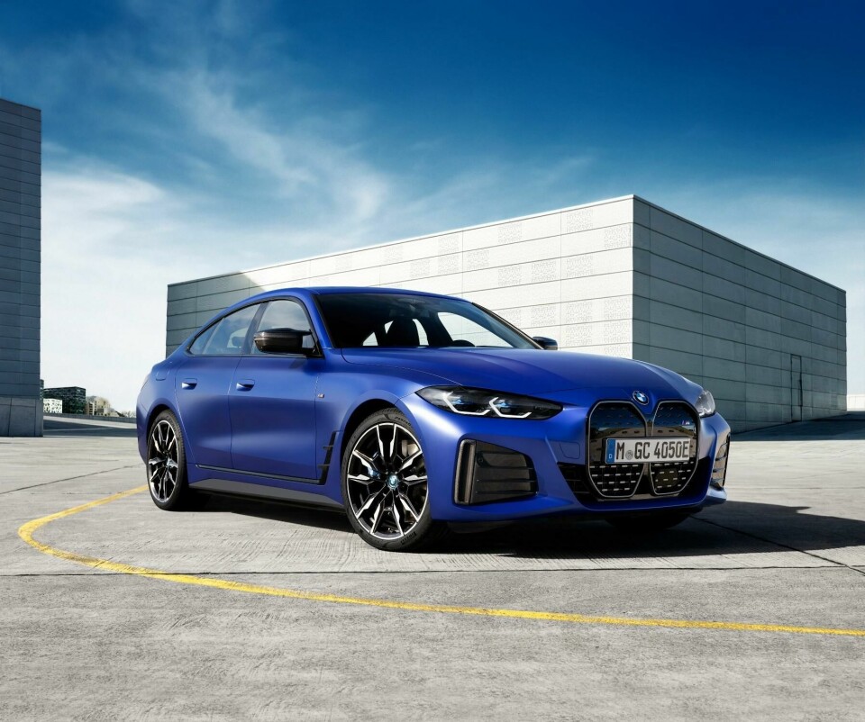 The BMW i4 is made at the Munich plant in Germany BMW-i4m