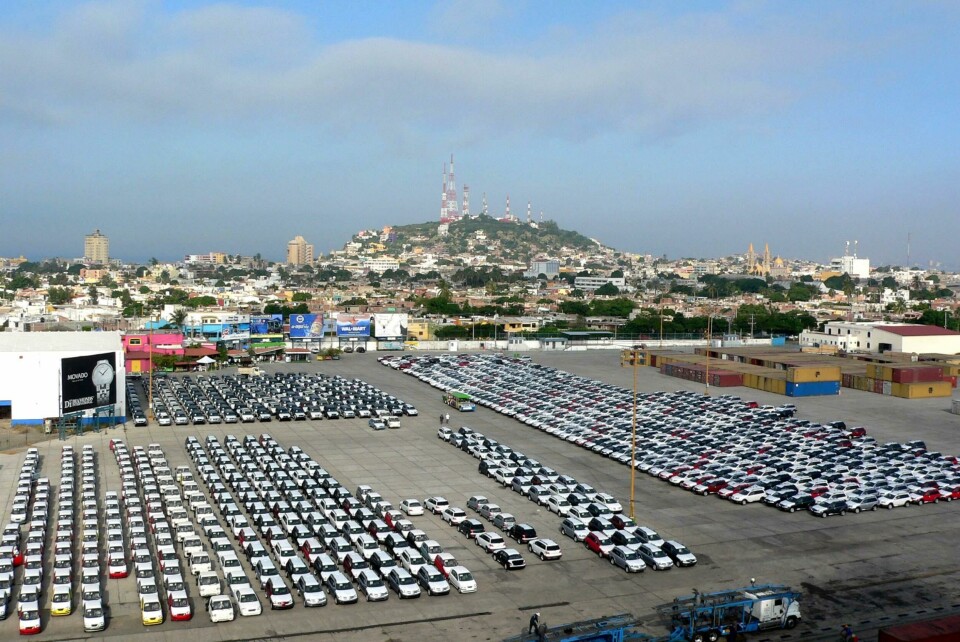 Finished vehicle storage now accounts for 30% of overall capacity at the port of Mazatlán Mazatlan_port_wiki