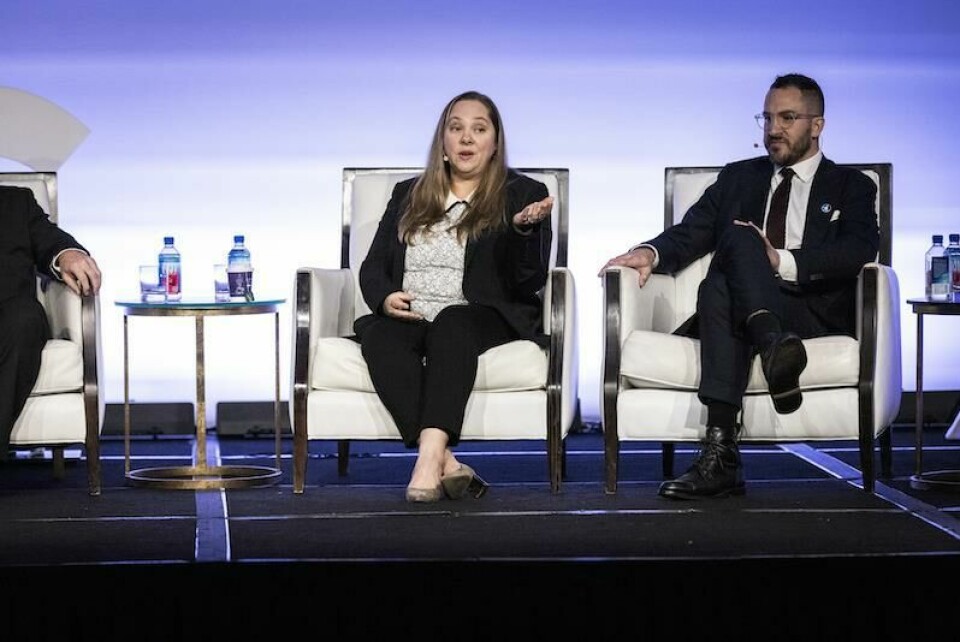 Sarah Amico, Jack Cooper said machine learning and artificial intelligence can be used to improve cost efficiencies and network economics in FVL Sarah Amico, Jack Cooper, ALSC Global 2023