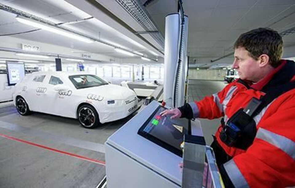 The Ray system has eliminated considerable walking distance for workers when sorting vehicles prior to dispatch by rail from Ingolstadt Audi.Vorsprung - Production