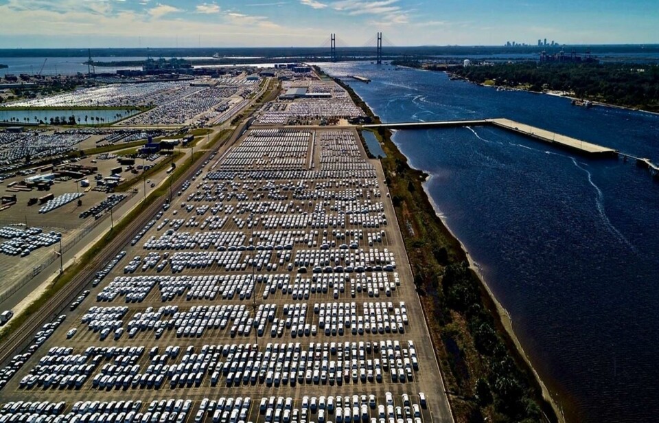 Amports terminal at the port of Jacksonville Amports_Jaxport
