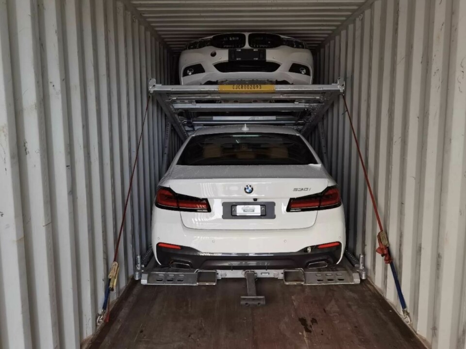 BMW trials vehicle exports by rail from Germany to China BMW 5 container rail China