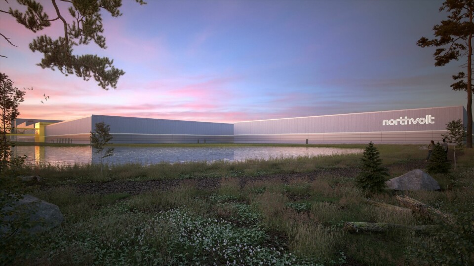 Northvolt will now not add 30 GWh of annual cell manufacturing capacity at its facility in Skellefteå Northvolt_Ett_render_2
