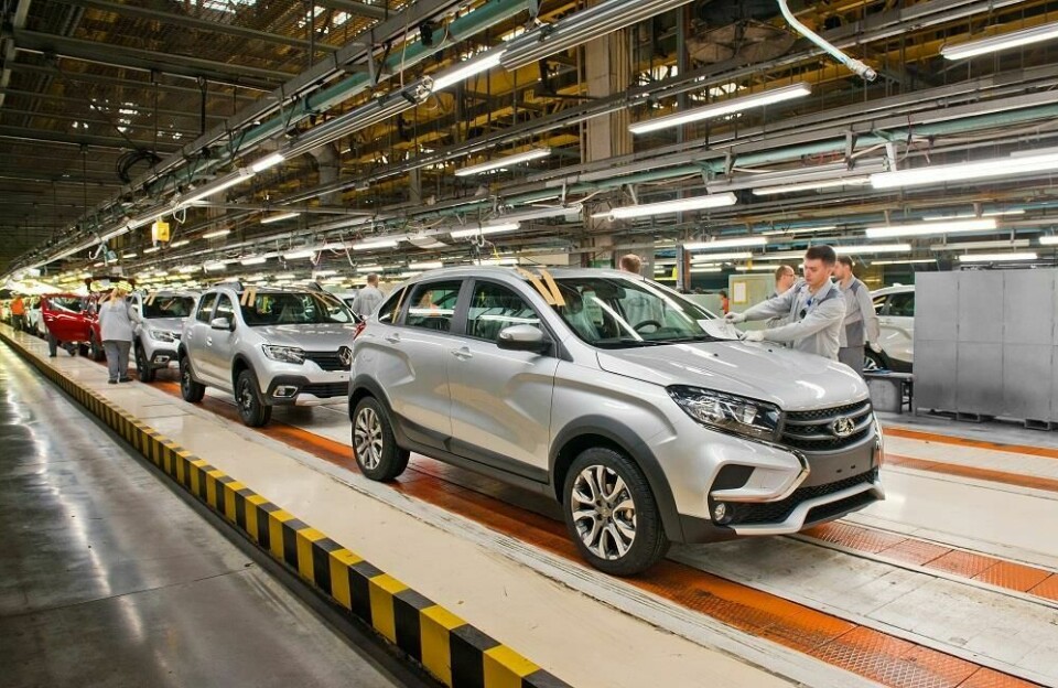 Renault is exposed in RussiaRenault Group controls 51% of Avtovaz (pictured) and has a Renault plant in Moscow, making it one of the OEMs most exposed to the Russia crisis Lada production