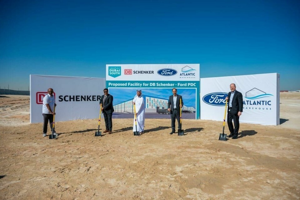 Ford breaks ground on Dubai PDC with DB Schenker DB-Schenker_Ford_Middle-East_PDC_ground