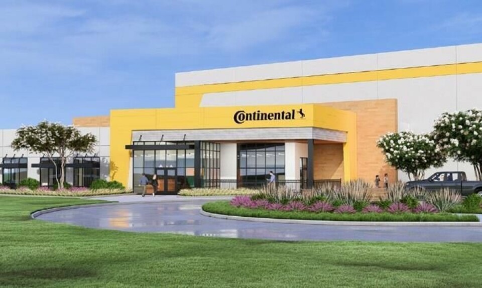 Rendering of what the new Continenal distribution centre will look like when it opens in 2026 continental_pp_warehousetxs