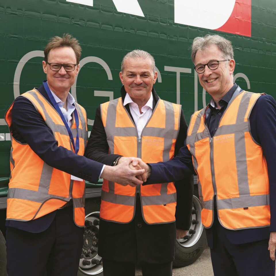 (L to R) Roman Noack, Helrom; Norbert Joichl, Duvenbeck; Dieter Braun, AUDI AG (L to R) Roman Noack, Helrom; Norbert Joichl, Duvenbeck; Dieter Braun, AUDI AG