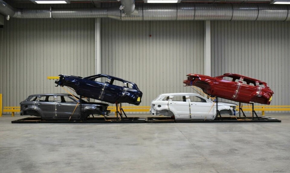 Containerisation is also used for vehicles that are shipped as semi-knockdown (SKD) kits for final assembly overseas 4-car SKD