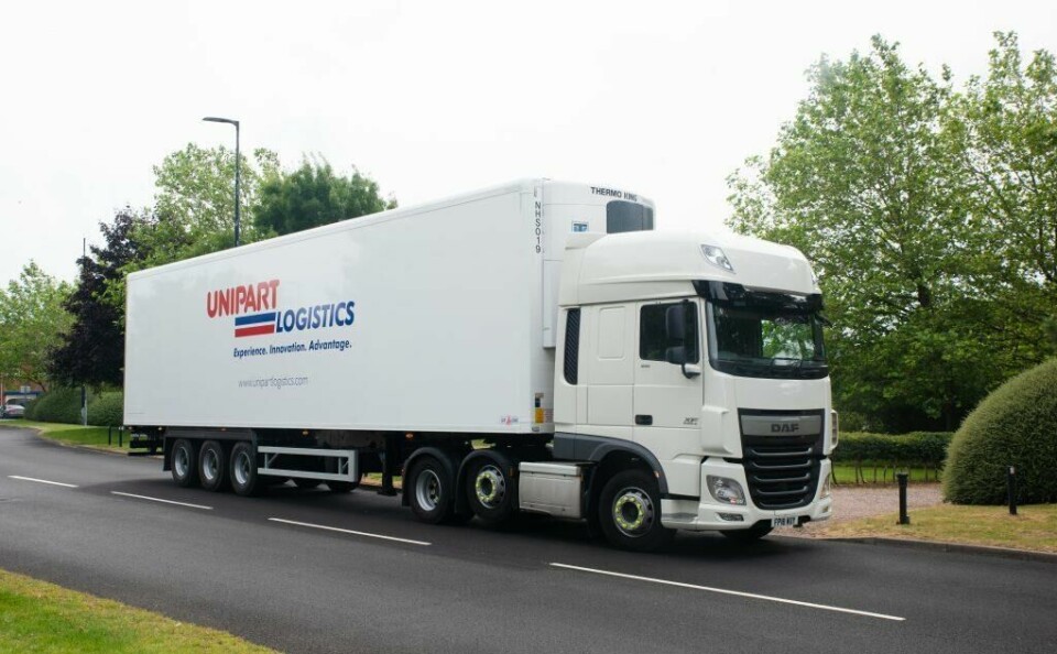 Unipart Logistics will also be providing transport management as part of the new five-year contract Unipart_Truck_1024x632