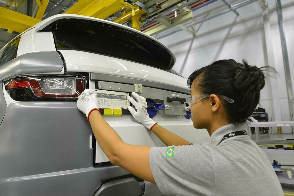 JLR’s material planning and logistics department is involved right at the beginning of manufacturing decisions Brazil